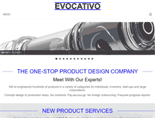 Tablet Screenshot of evocativo.com